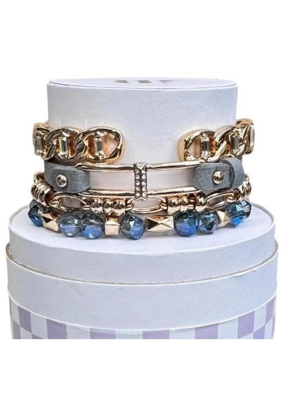 Bomb Party Summer Stacks ST92020 "Can’t Dull Her Sparkle" Yellow Gold
